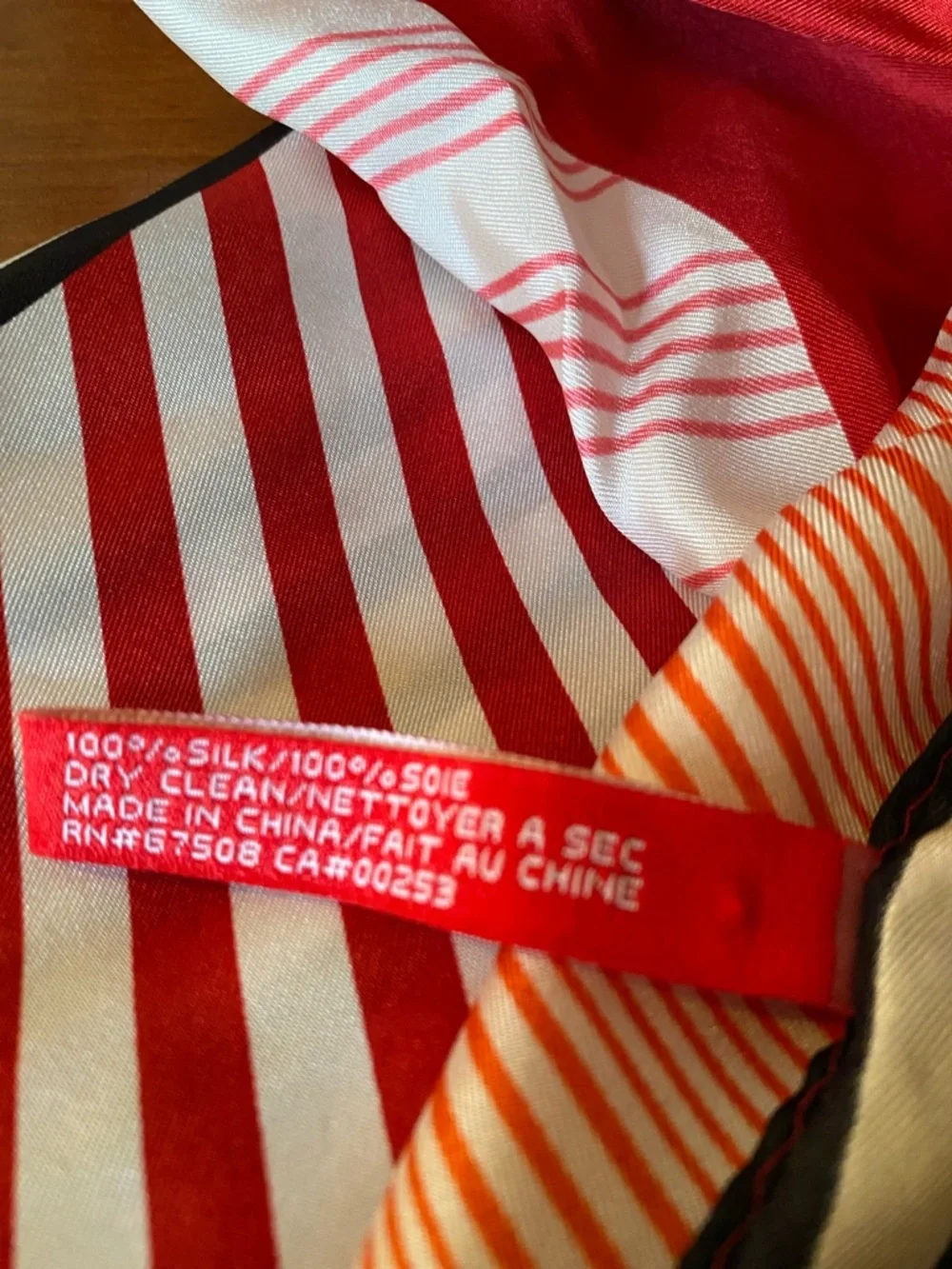 Anne Klein Silk Scarf